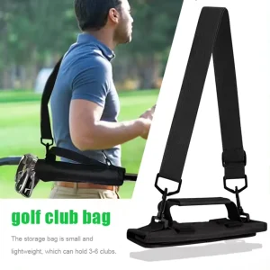 Portable Lightweight Golf Club Travel Carrier Bag for Golf Course and Driving Range