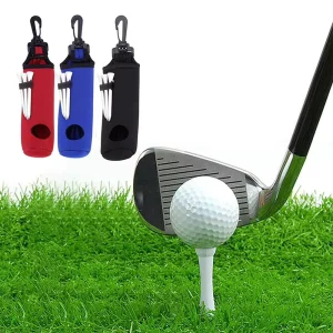 Portable Mini Golf Ball Bag with Waist Pack Can Hold Storage Pouch and Golf Accessories Features Waist Belt Clip