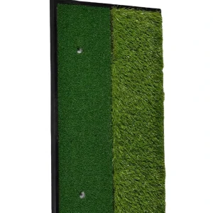 Portable Mini Golf Course Set Indoor and Outdoor Putting Practice Mat Golf Accessories for Adults