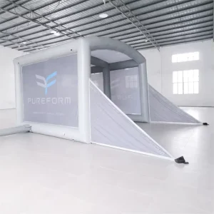 Portable Outdoor Customized Inflatable Golf Simulator Tent Inflatable Golf Cage