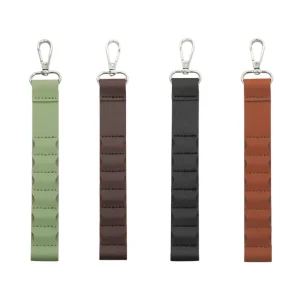 Portable PU Leather Golf Tee Holder Holds up to 7 Ball Tees 2.5x22cm Multi-color