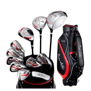 Portable Titanium Driver Head Graphite Shaft Right Handed Durable Complete Golf Club Set