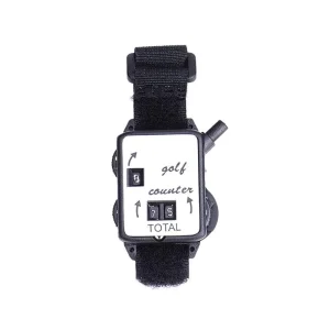 Portable Wristband Golf Stroke Score Counter Golf Watch Scorekeeper for Scoring on the Green
