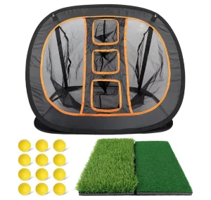 Portable and Foldable Golf Hitting Net for Outdoor Training Factory OEM ODM Golf Swing Aids