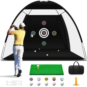 Practice Aid Backyard Driving Chipping Swing Training Golf Net