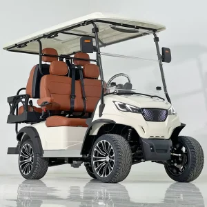 Precision Steering Electric Golf Cart for Course Transport 48V Battery Voltage