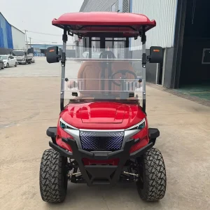 Precision Steering Golf Cart with 48V Electric Fuel Smart Design for Golf Tournaments
