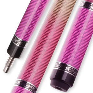 Premium 11.8 12.5mm OEM Carbon Shaft Center Joint 1 2 Split Nine ball Ball Pool Cue Stick Stainless Steel 8Joint 58″ Tip
