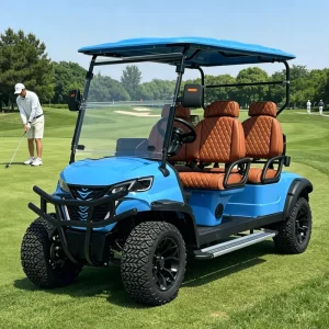Premium 4 Passenger Golf Vehicle Cart with Customizable Body Color Customizable Configuration High Speed Lithium Power Design