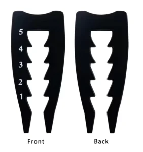 Premium 74mm Golf Tee Placement Tool & Divot Repair 2 in 1 Custom Logo Zinc Alloy Golf Accessory