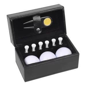 Premium Ball Tee Divot Tool Golf Accessories Custom Golf Gift Set with High Quality Box