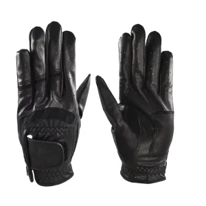 Premium Cabretta Leather Golf Gloves for Men Women Anti Slip Breathable Soft Left Right Hand Glove with Custom Logo