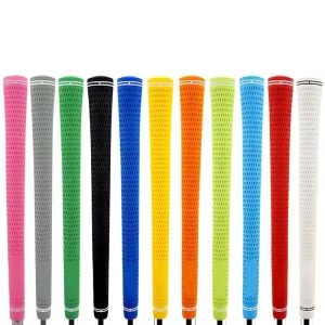 Premium Custom Logo Rubber Golf Club Grips Standard Midsize Jumbo Sizes Factory Supplier Small MOQ