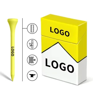Premium Durable Bamboo Golf Tees with Custom Logo Eco Friendly Luxury Business Gifts