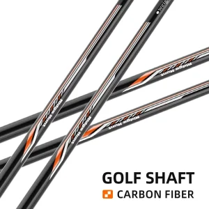 Premium Forged Golf Putter Ultra Lightweight 100% Carbon Fiber Competition Club with Carbon Steel Grip