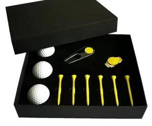 Premium Golf Accessories Gift Set Golf Ball Tee Divot Tool 11 in 1 Complete Golf Gift Box