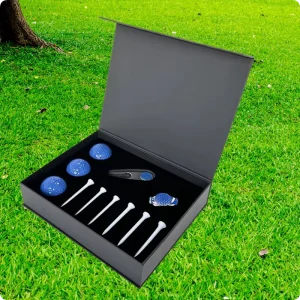 Premium Golf Gift Set with LOGO Printing Personalized Paper for Corporate and Golfer Gifts
