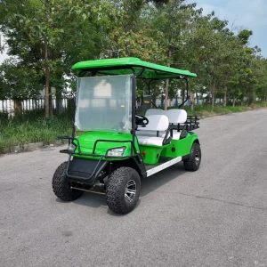 Premium High Performance Luxury Electric Golf Cart with Disc Brakes Long Battery for All Terrain Off Road