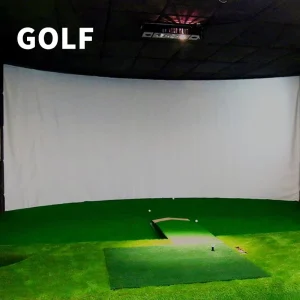 Premium Indoor Screen 10*13ft Golf Impact Curtain for Golf Simulator