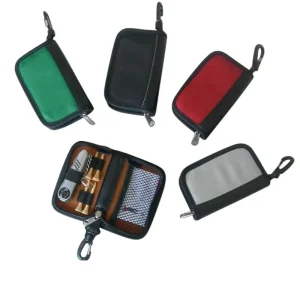 Premium Leather Golf Accessories Pouch