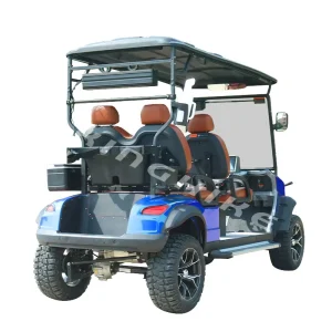 Premium Luxury 4 Seater Electric Golf Cart With Color LED Lights for Country Golf Club Use