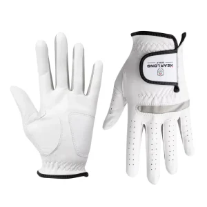 Premium Men’S Cabretta Leather Golf Glove Soft Breathable Grip Professional Performance High End Custom Logo Oem Price