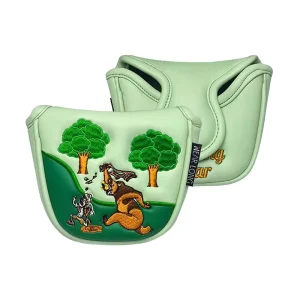 Premium PU Leather Golf Club Headcovers for Woods and Driver Waterproof Golf Head Covers Set With Plush Lining Magnetic Closure