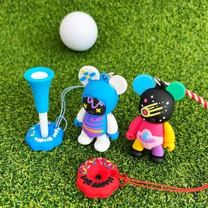 Premium Professional 83 mm Plastic Golf Tees with Cute Toy Convenient for Golfers