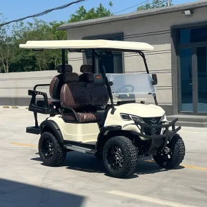 Premium Quality Disc Brake 4 Seater Electric Golf Cart with Cargo Box