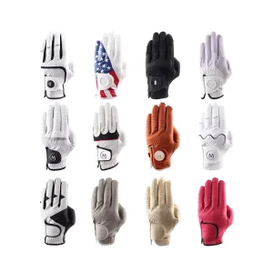 Premium Quality Golf Gloves Sheep Skin with Custom Logo Breathable Genuine PU Leather Men OEM Outdoor Gloves Sheepskin