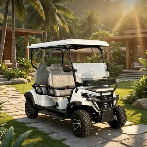 Premium Quality Maintenance Free 4 Seater Golf Cart with Doors