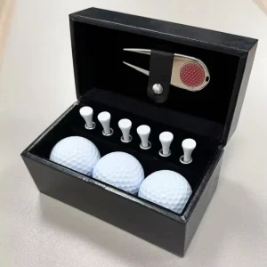 Premium Waterproof Golf Gift Set with Durable Golf Ball Tee Towel Luxury Tradeshow Giveaway for Clubs and Events