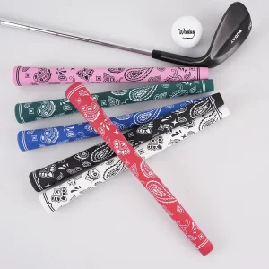 Printed Pattern Rubber Golf Club Grips Custom Design Prices