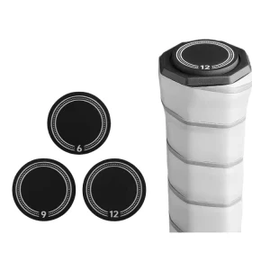 Private Label Stainless Steel Pickleball Paddle Butt Cap Weight Coin Kit Adhesive Swing Weight Adjuster Bulk OEM ODM
