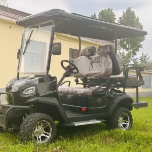 Private Label UV Protected Seat 4 Seat Electric Golf Cart for Sunny Area