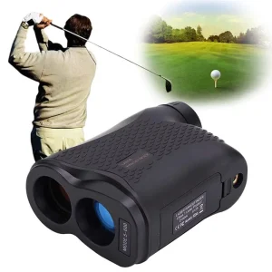 Pro 500m Laser Golf Rangefinder 6X Magnification High Precision Distance Meter Flag Lock Fog Modes IP54 Waterproof Speed