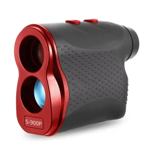Pro 900m Golf Rangefinder with 6X Zoom Long Range Laser Distance Meter with Flag Lock Fog Mode 1 Yard Accuracy IP54 Waterproof