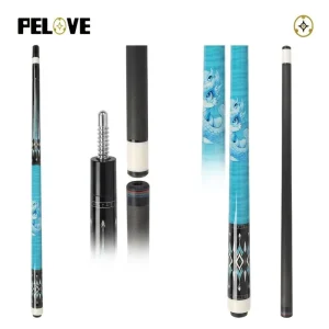 Pro-Series Carbon Fiber Breaking/Playing Pool Cue Energy Transfer Technology Professional Billiard Cue for Billiard Clubs