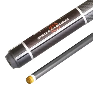 Professional 11.8 12.9mm Carbon Fiber Pool Cue Stainless Steel Joint for Snooker & Billiards Low Deflection & Durable
