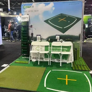Professional 153D Teaching Mat Helps Beginners Correct Posture & Swing Injury Protection Indoor Outdoor Golf Mat