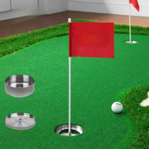 Professional 2 Inch Stainless Steel Golf Cup Putting Green for Resistant Durable 201 Material Outdoor Indoor Use Custom Model