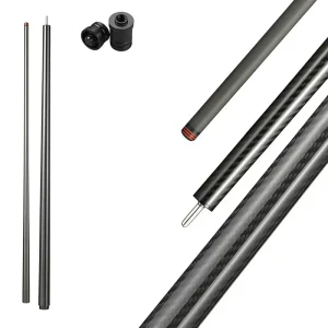 Professional 58″ 21oz 13mm Tip Uni Lock Carbon Fiber Break Pool Cue Stick Low Deflection Shaft for Billiard Club Tournament