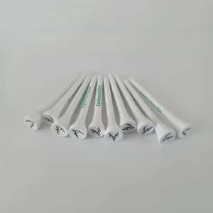 Professional 70mm Wooden Golf Tees Eco Friendly and Natural Custom Packaging in Bamboo Wood High Quality Golf Equipment