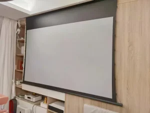 Professional 8K Ultra HD Ambient Light Rejecting Projector Screen For Modern Office Building And Large Library Space