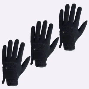 Professional All Day Comfort Ultra-Fine Fabric Golf Gloves Customized Anti-Slip Soft-Touch Microfiber Washable Sports