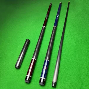 Professional Billiard Cue Stick with Carbon Fiber Shaft High-Efficiency Energy Transfer 12.5mm Tip Durable Construction