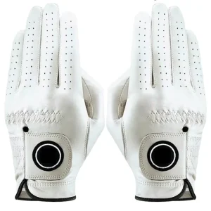 Professional Cabretta Sheepskin Golf Gloves Outdoor Sports UV Protected for Golfers