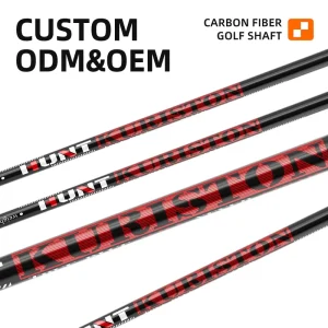 Professional Carbon Fiber Golf Club Shaft 81g High Modulus Wood Shaft OEM Factory