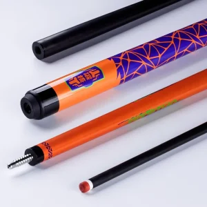 Professional Carbon Fiber Pool Cue 1 2 Split Low Deflection Shaft for Tournament Billiard Bulk Sale Durable Pool Cue