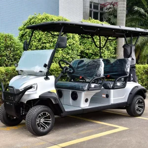 Professional Custom New Model High Operational Efficiency 4 Passenger Electric Golf Cart for Hotel Resort and Golf Course